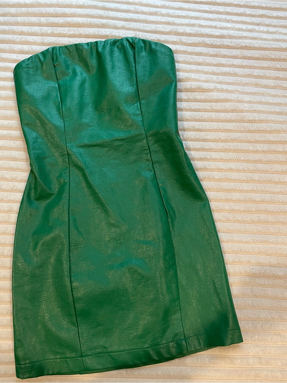 Princess Polly Strapless Emerald Green Mini Dress